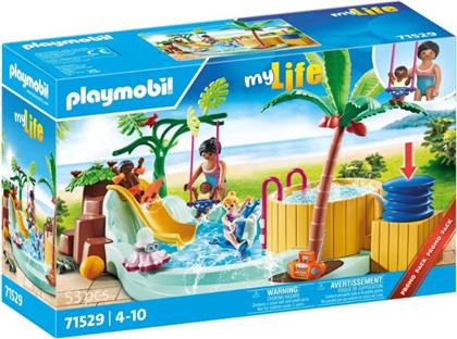 ΠΑΙΔΙΚΗ ΠΙΣΙΝΑ ΜΕ ΥΔΡΟΜΑΣΑΖ, 71529 PLAYMOBIL