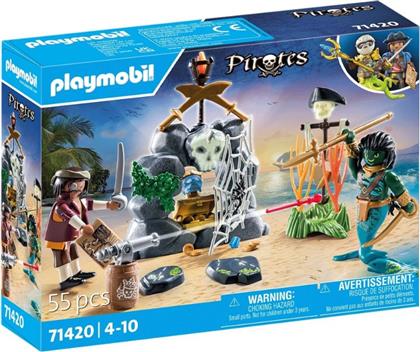 PIRATES- ΠΕΙΡΑΤΕΣ ΚΑΙ ΚΥΝΗΓΙ ΘΗΣΑΥΡΟΥ, 71420 PLAYMOBIL