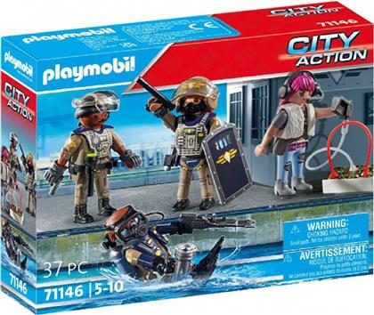 CITY ACTION ΟΜΑΔΑ ΕΙΔΙΚΩΝ ΔΥΝΑΜΕΩΝ 71146 PLAYMOBIL