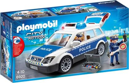 CITY ACTION ΠΕΡΙΠΟΛΙΚΟ ΟΧΗΜΑ ΜΕ ΦΑΡΟ ΚΑΙ ΣΕΙΡΗΝΑ 6920 PLAYMOBIL