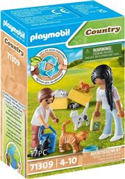 COUNTRY - ΟΙΚΟΓΕΝΕΙΑ ΜΕ ΓΑΤΟΥΛΕΣ, 71309 PLAYMOBIL