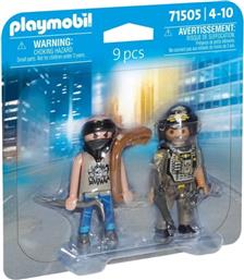 PLAYMOBIL DUO PACK - ΚΛΕΦΤΗΣ ΚΑΙ ΑΣΤΥΝΟΜΟΣ, 71505