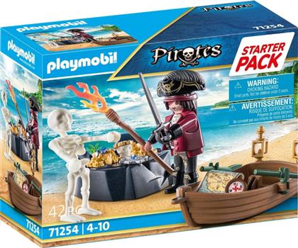 STARTER PACK ΠΕΙΡΑΤΗΣ ΜΕ ΒΑΡΚΟΥΛΑ ΚΑΙ ΘΗΣΑΥΡΟ, 71254 PLAYMOBIL