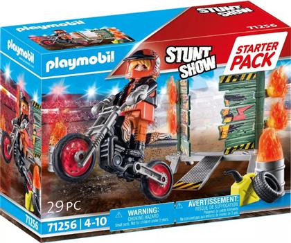 STUNT SHOW ΑΚΡΟΒΑΤΙΚΑ ΜΕ ΜΗΧΑΝΗ MOTOCROSS, 71256 PLAYMOBIL