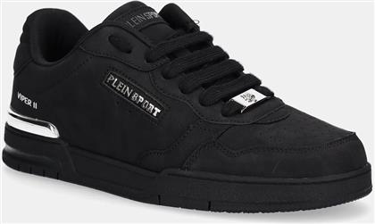 ΑΘΛΗΤΙΚΑ VIPER II ECO-NABUK ΧΡΩΜΑ: ΜΑΥΡΟ, USC0796.SLE004N.0202 PLEIN SPORT