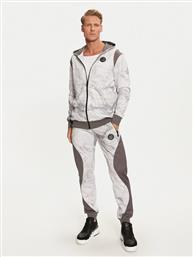 ΦΟΡΜΑ JOGGING SET: TOP/TROUSERS LUNAR FADC MJJ0763 STE003N ΓΚΡΙ REGULAR FIT PLEIN SPORT από το MODIVO