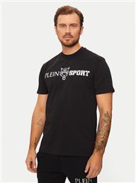 T-SHIRT AADC MTK7197 SJY001N ΜΑΥΡΟ REGULAR FIT PLEIN SPORT