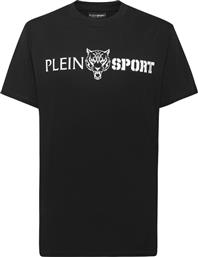 T-SHIRT AADC MTK7197 SJY001N ΜΑΥΡΟ REGULAR FIT PLEIN SPORT