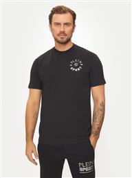 T-SHIRT AADC MTK7940 STE001N ΜΑΥΡΟ REGULAR FIT PLEIN SPORT