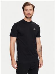 T-SHIRT FADC MTK7539 STE003N ΜΑΥΡΟ REGULAR FIT PLEIN SPORT