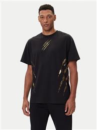 T-SHIRT FAEC MTK8358 STE001N ΜΑΥΡΟ LOOSE FIT PLEIN SPORT