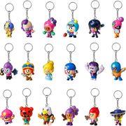 P.M.I. BRAWL STARS FIGURAL KEYCHAIN - 1 PACK (S1) (RANDOM) (BRW8010) PMI