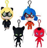 P.M.I. MIRACULOUS CLIP ON PLUSH CHARACTERS (S1) (RANDOM) (MLB7004) PMI