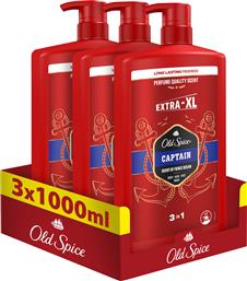 ΑΦΡΟΛΟΥΤΡΟ CAPTAIN OLD SPICE (3X1000ML) P&G