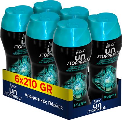 ΕΝΙΣΧΥΤΙΚΟ ΑΡΩΜΑ ΡΟΥΧΩΝ FRESH UNSTOPPABLES LENOR (6X210 G) P&G