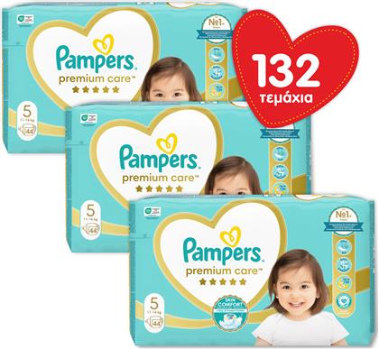 ΠΑΝΕΣ PAMPERS PREMIUM CARE ΜΕΓΕΘΟΣ 5 (11-16 KG) (3X44ΤΕΜ) P&G