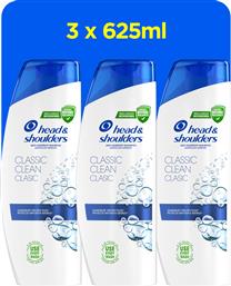 ΣΑΜΠΟΥΑΝ 2IN1 CLASSIC CLEAN HEAD&SHOULDER (3X625ML) P&G