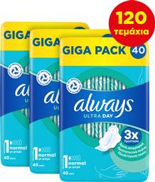 ΣΕΡΒΙΕΤΕΣ PLATINUM NORMAL PLUS ALWAYS (3XΜΕΓΕΘΟΣ 1) (40ΤΕΜ) P&G