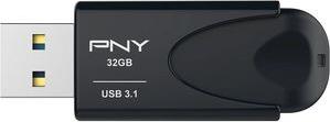 ATTACHE 4 32GB USB 3.1 FLASH DRIVE FD32GATT431KK-EF PNY