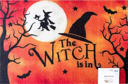 ΠΑΤΑΚΙ ΕΙΣΟΔΟΥ (40X60) SEASON WITCH HALLOWEEN POL RUGS & MATS