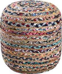 ΠΟΥΦ (Φ40X40) JUTE CHINDI POL RUGS & MATS