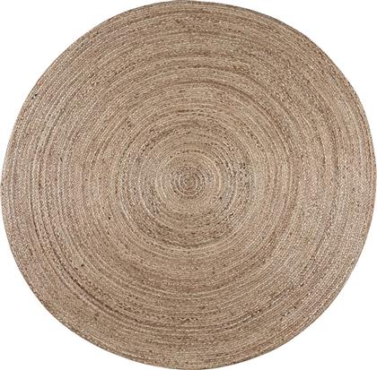 ΣΤΡΟΓΓΥΛΟ ΧΑΛΙ ALL SEASON (Φ100) JUTE GREY POL RUGS & MATS