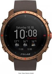 SMARTWATCH GRIT X PRO ΑΔΙΑΒΡΟΧΟ M-L 30MM - COPPER/BROWN POLAR