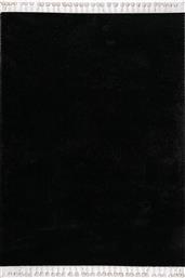 ΧΑΛΙ (133X190) SILKY SHAGGY BLACK POLCARPET