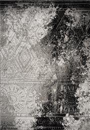 ΧΑΛΙ (160X230) DAMASK 3572 GREY BLACK POLCARPET