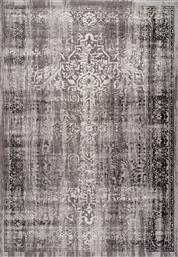 ΧΑΛΙ (160X230) DAMASK 9372 GREY BLACK POLCARPET από το SPITISHOP