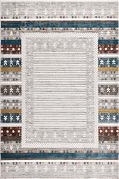 ΧΑΛΙ (165X240) HAVANA AZTEC 596 BLUE CREAM POLCARPET