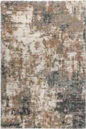 ΧΑΛΙ (200X290) PUFFY SHAGGY 381 GREY/BEIGE POLCARPET