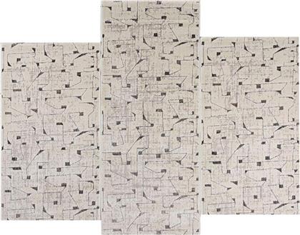 ΧΑΛΙΑ ΚΡΕΒΑΤΟΚΑΜΑΡΑΣ (ΣΕΤ 3ΤΜΧ) GIZA CAIRO 28002 BEIGE POLCARPET