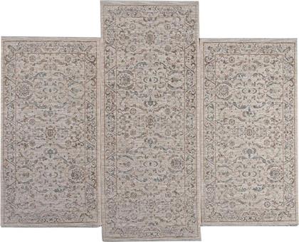 ΧΑΛΙΑ ΚΡΕΒΑΤΟΚΑΜΑΡΑΣ (ΣΕΤ 3ΤΜΧ) LYRA 868 BEIGE/MINT POLCARPET