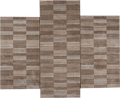 ΧΑΛΙΑ ΚΡΕΒΑΤΟΚΑΜΑΡΑΣ (ΣΕΤ 3ΤΜΧ) VERA 267 BROWN POLCARPET