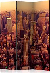 ΔΙΑΧΩΡΙΣΤΙΚΟ ΜΕ 3 ΤΜΗΜΑΤΑ - BIRD EYE VIEW OF MANHATTAN, NEW YORK [ROOM DIVIDERS] POLIHOME