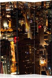 ΔΙΑΧΩΡΙΣΤΙΚΟ ΜΕ 3 ΤΜΗΜΑΤΑ - CITY BY NIGHT - CHICAGO, USA [ROOM DIVIDERS] POLIHOME από το POLIHOME