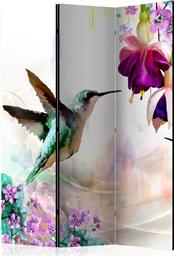 ΔΙΑΧΩΡΙΣΤΙΚΟ ΜΕ 3 ΤΜΗΜΑΤΑ - HUMMINGBIRDS AND FLOWERS [ROOM DIVIDERS] 135X172 POLIHOME από το POLIHOME
