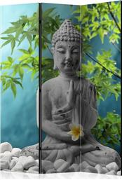 ΔΙΑΧΩΡΙΣΤΙΚΟ ΜΕ 3 ΤΜΗΜΑΤΑ - MEDITATING BUDDHA [ROOM DIVIDERS] 135X172 POLIHOME