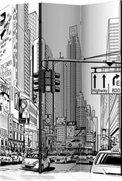 ΔΙΑΧΩΡΙΣΤΙΚΟ ΜΕ 3 ΤΜΗΜΑΤΑ - STREET IN NEW YORK CITY [ROOM DIVIDERS] POLIHOME