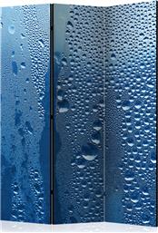 ΔΙΑΧΩΡΙΣΤΙΚΟ ΜΕ 3 ΤΜΗΜΑΤΑ - WATER DROPS ON BLUE GLASS [ROOM DIVIDERS] POLIHOME