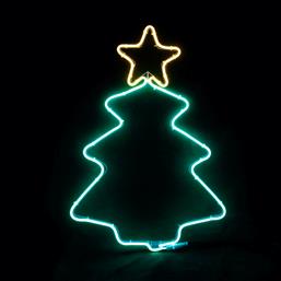 ΦΩΤΟΣΩΛΗΝΑΣ CHRISTMAS TREE 200 NEON LED POLIHOME