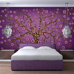 ΦΩΤΟΤΑΠΕΤΣΑΡΙΑ - ABSTRACT: TREE (VIOLET) 350X270 POLIHOME