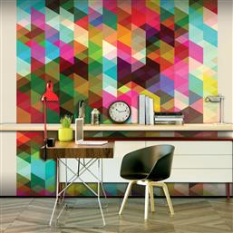 ΦΩΤΟΤΑΠΕΤΣΑΡΙΑ - COLOURFUL GEOMETRY 400X309 POLIHOME από το POLIHOME