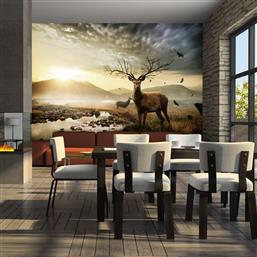 ΦΩΤΟΤΑΠΕΤΣΑΡΙΑ - DEERS BY MOUNTAIN STREAM 350X270 POLIHOME