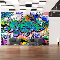 ΦΩΤΟΤΑΠΕΤΣΑΡΙΑ - GRAFFITI: BLUE THEME 200X140 POLIHOME