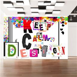 ΦΩΤΟΤΑΠΕΤΣΑΡΙΑ - KEEP CALM AND DESIGN 250X175 POLIHOME