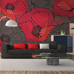 ΦΩΤΟΤΑΠΕΤΣΑΡΙΑ - PLEATED POPPIES 450X270 POLIHOME