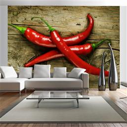 ΦΩΤΟΤΑΠΕΤΣΑΡΙΑ - SPICY CHILI PEPPERS 350X270 POLIHOME από το POLIHOME