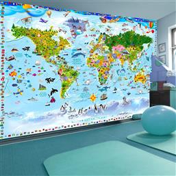 ΦΩΤΟΤΑΠΕΤΣΑΡΙΑ - WORLD MAP FOR KIDS 150X105 POLIHOME